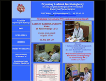 Tablet Screenshot of kardiologia-kielce.pl